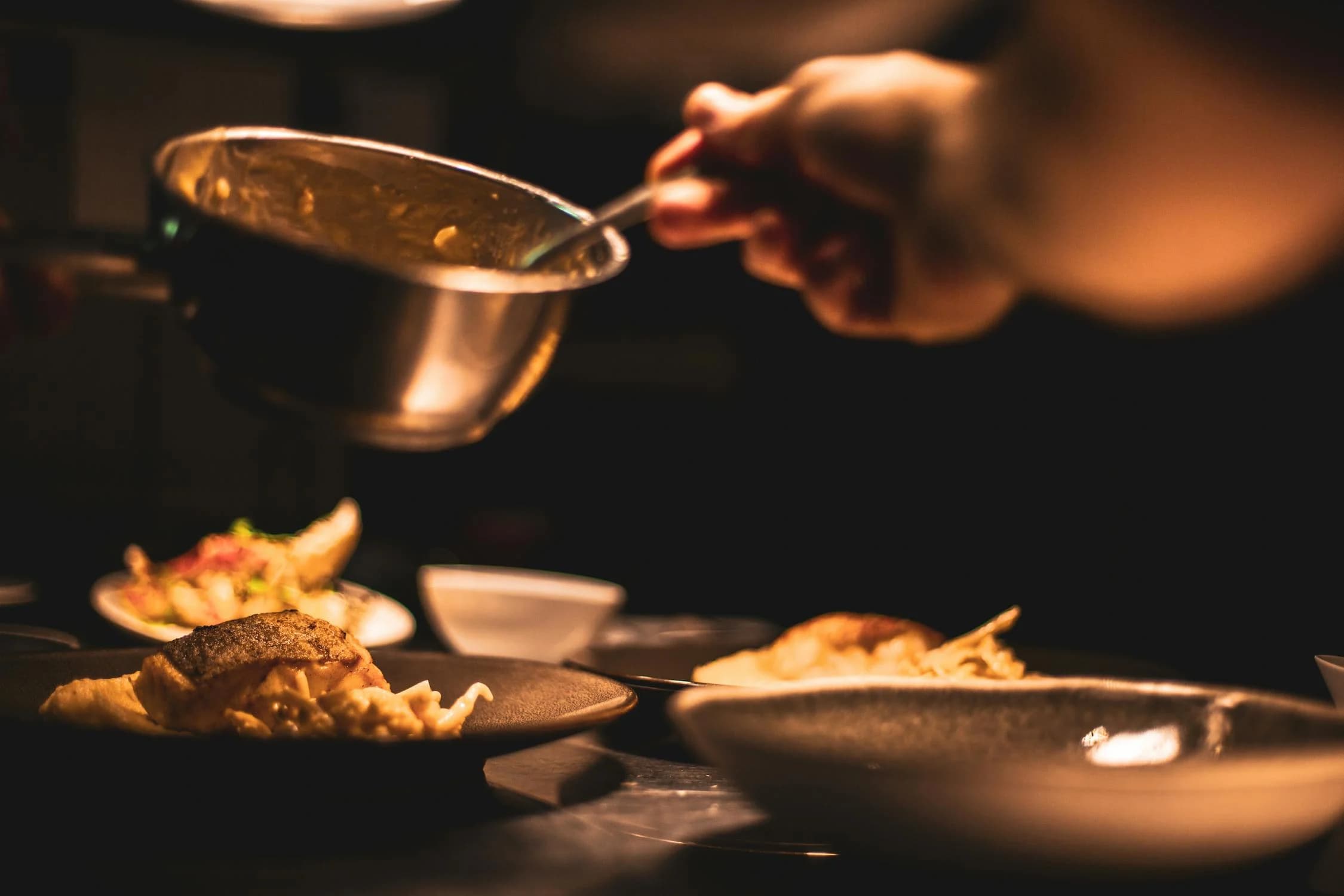 Chef cooking